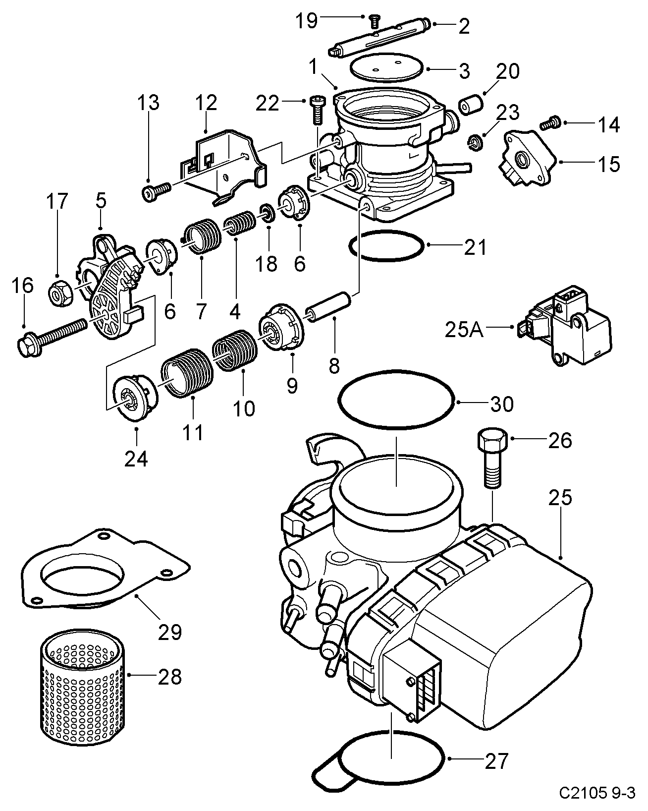 SAAB 9138702 - Blīve, Ieplūdes kolektors autospares.lv