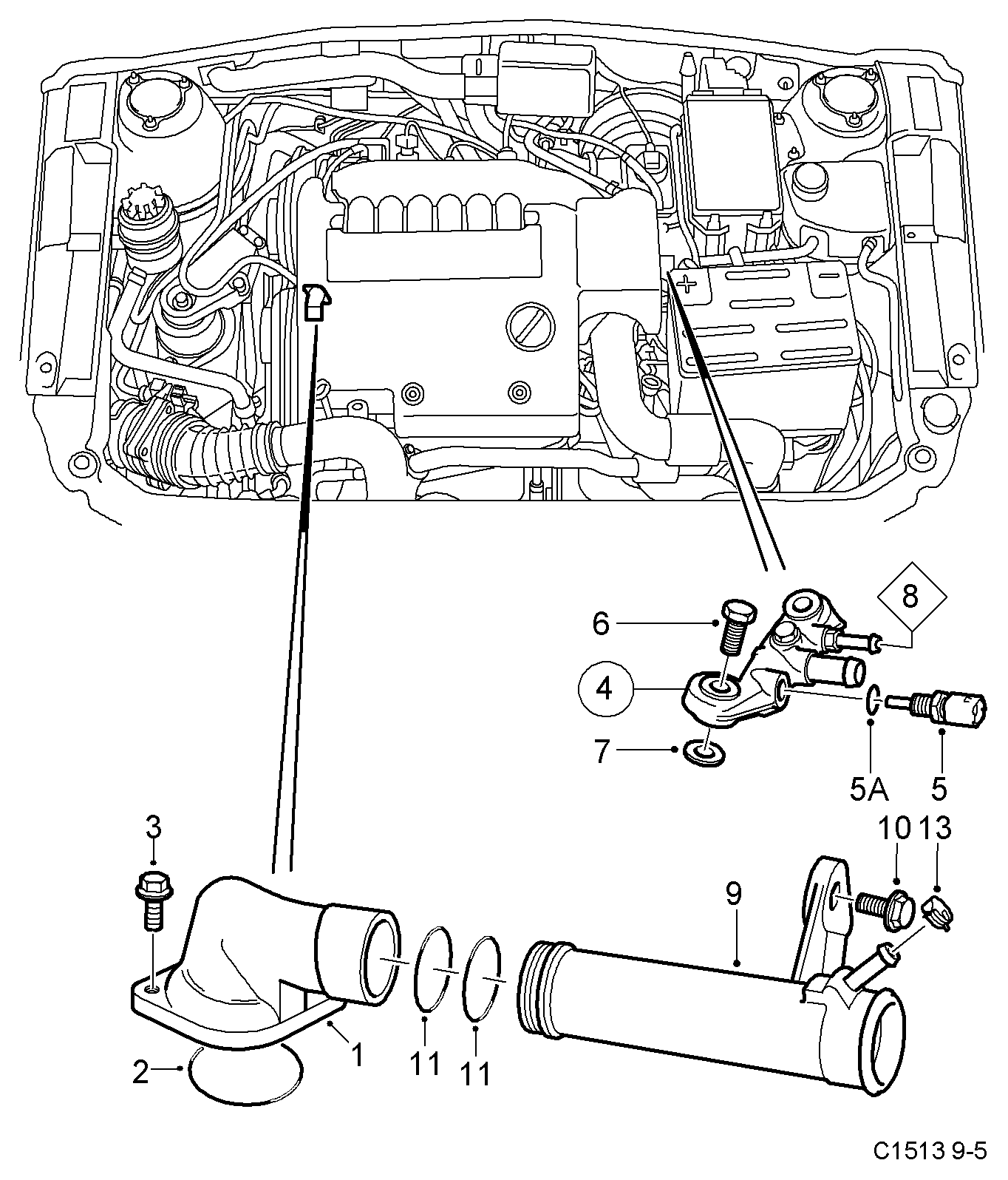 SAAB 24 420 652 - Termostats, Dzesēšanas šķidrums autospares.lv