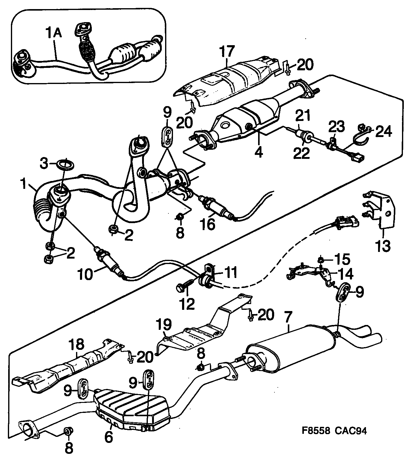 TVR 42 39 042 - Лямбда-зонд, датчик кислорода www.autospares.lv