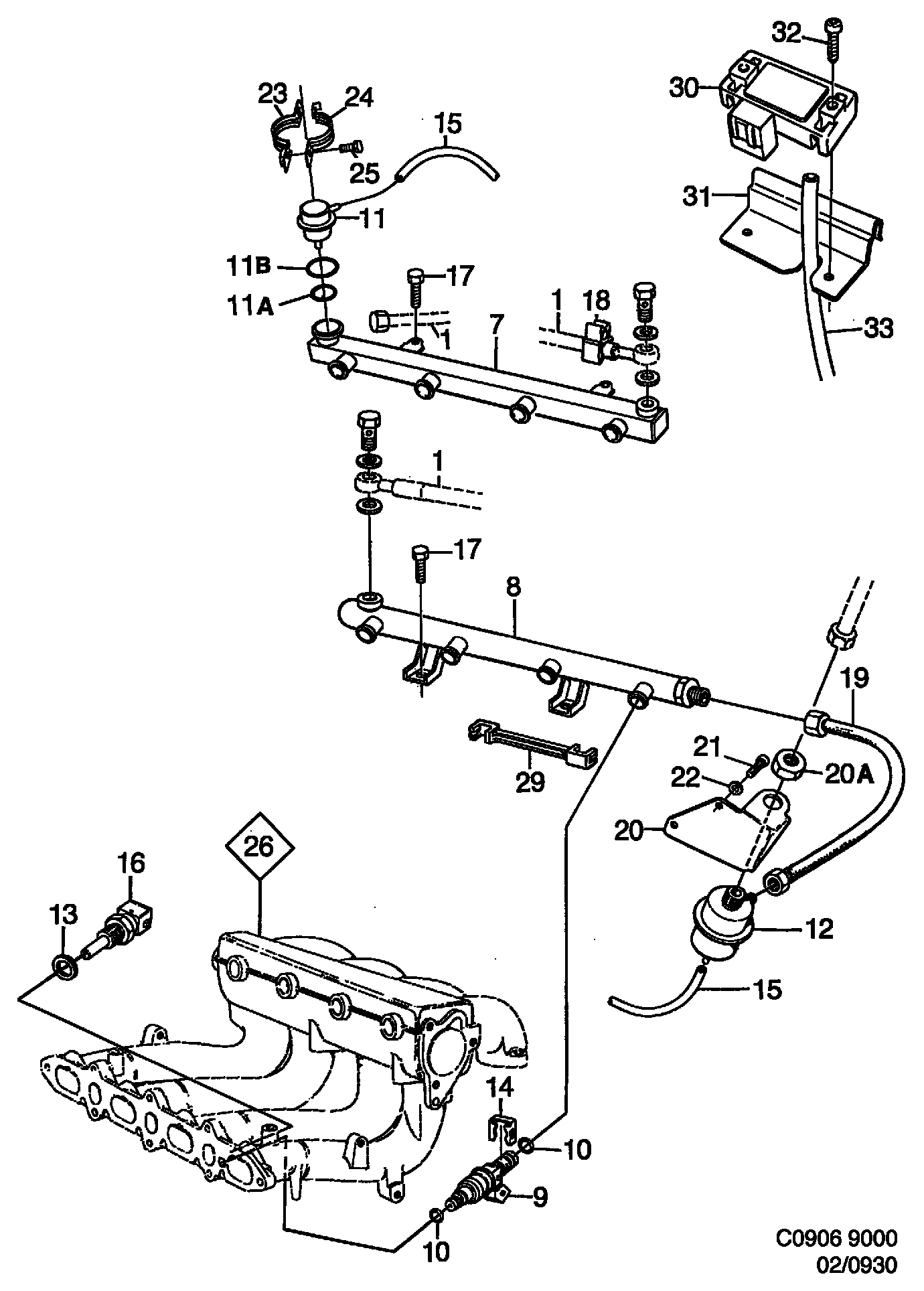 Opel 9177213 - Sensor, coolant temperature www.autospares.lv