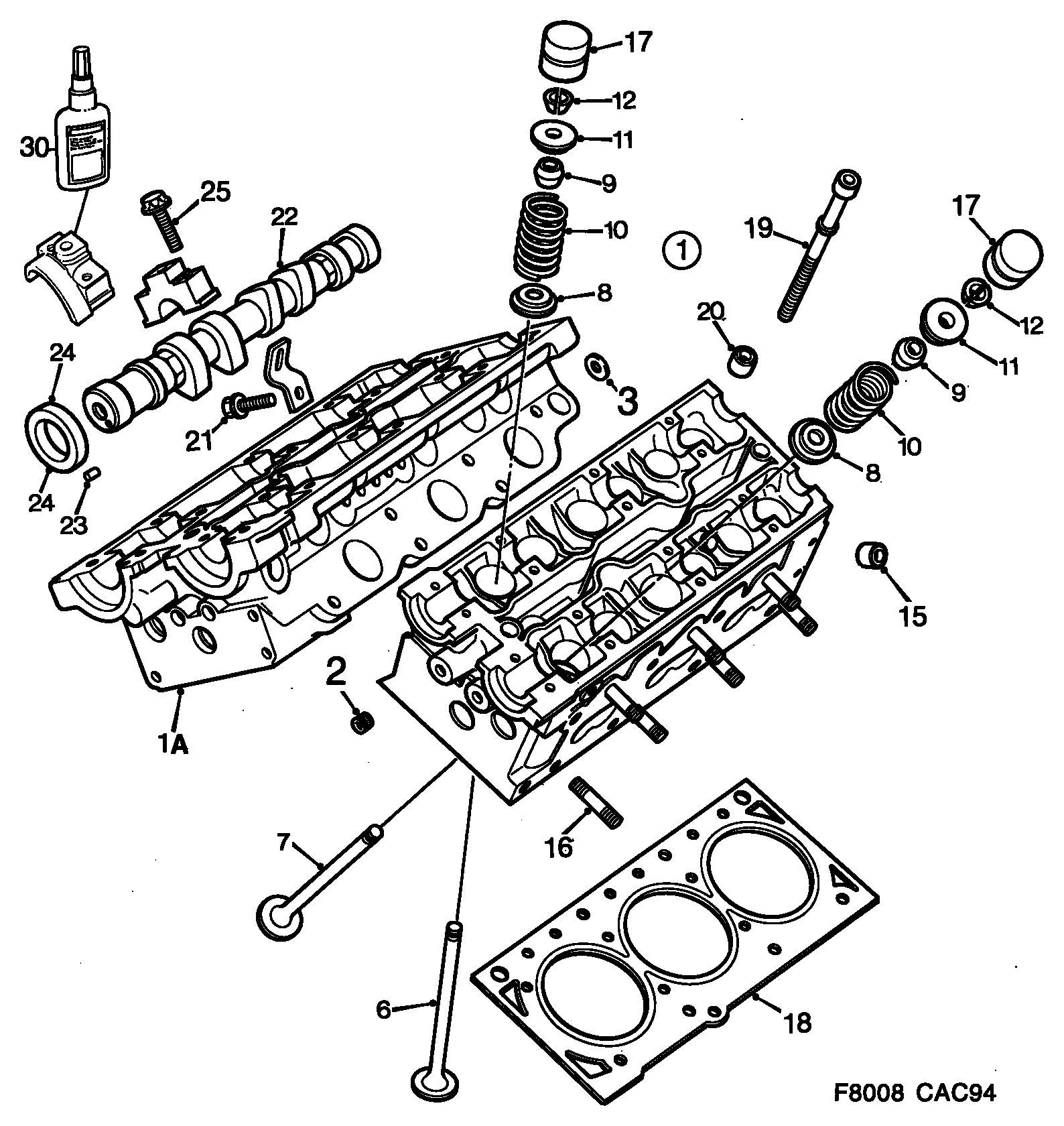 SAAB 45 03 983 - Vārpstas blīvgredzens, Sadales vārpsta autospares.lv