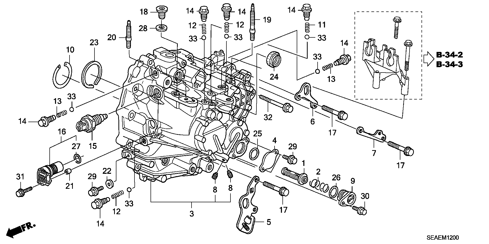 Honda 91307PR8005 - Blīve, Eļļas sūknis autospares.lv