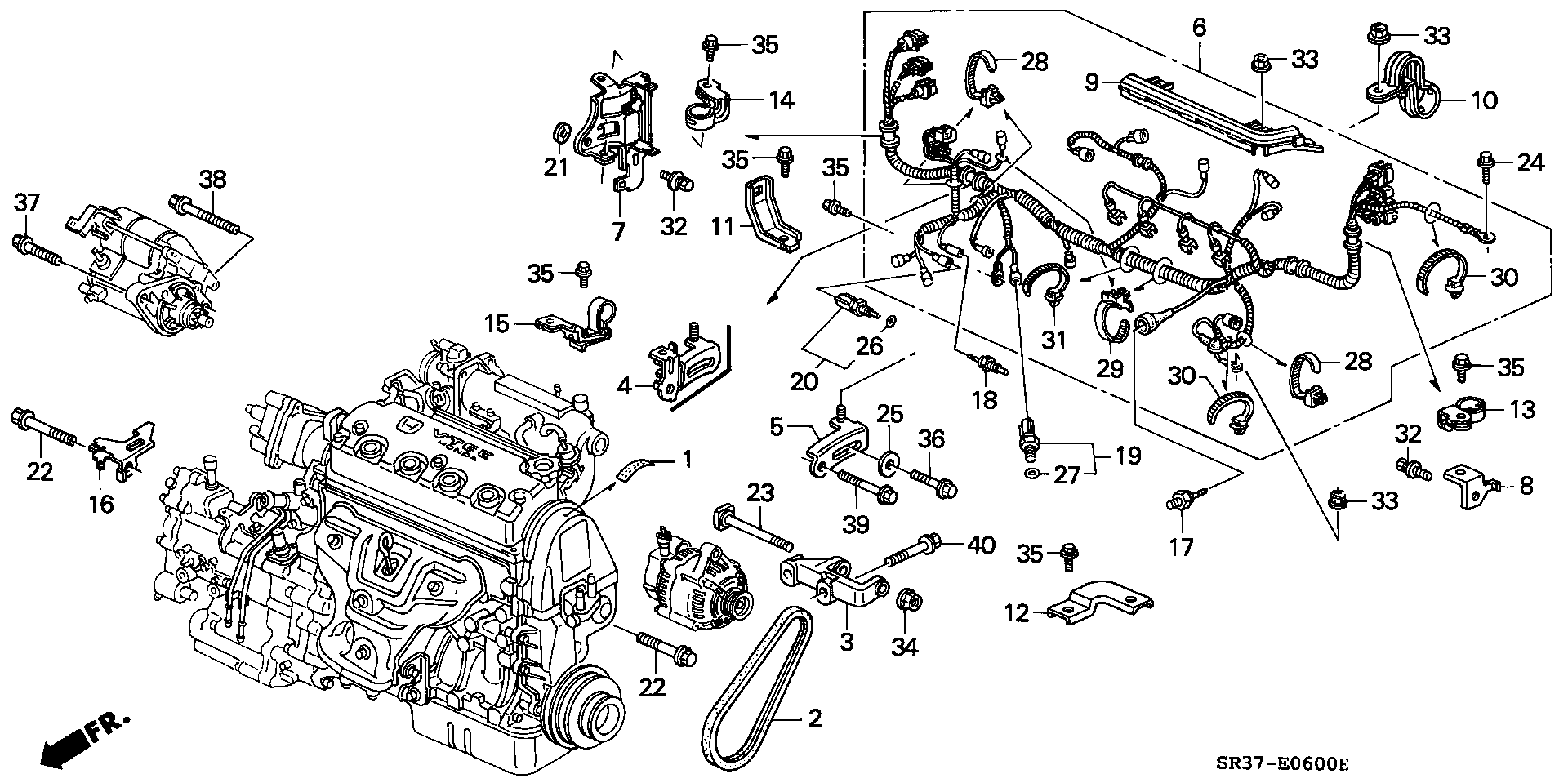 Mitsubishi 31110P01003 - Ķīļrievu siksna autospares.lv