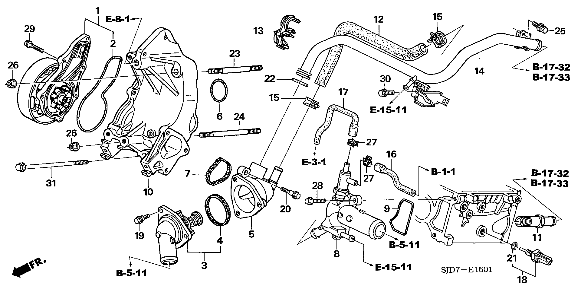 Daihatsu 19301PNA003 - Termostats, Dzesēšanas šķidrums autospares.lv