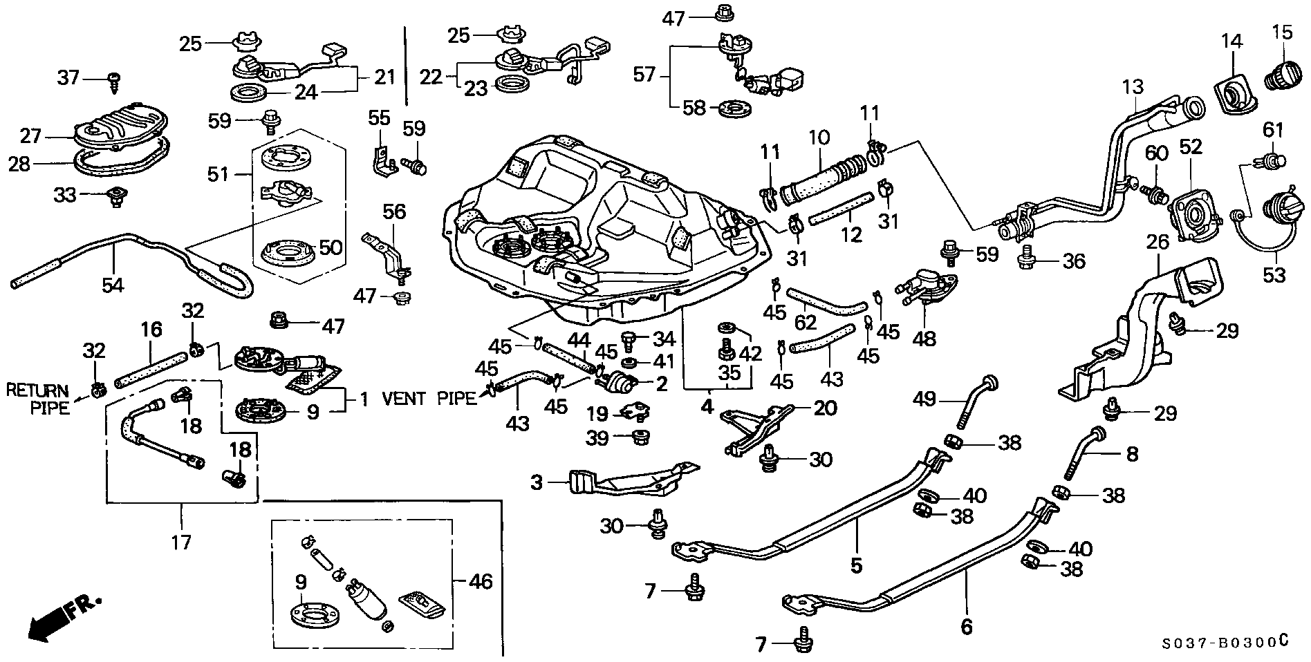 TOYOTA 17040 S04 G30 - Degvielas sūknis autospares.lv