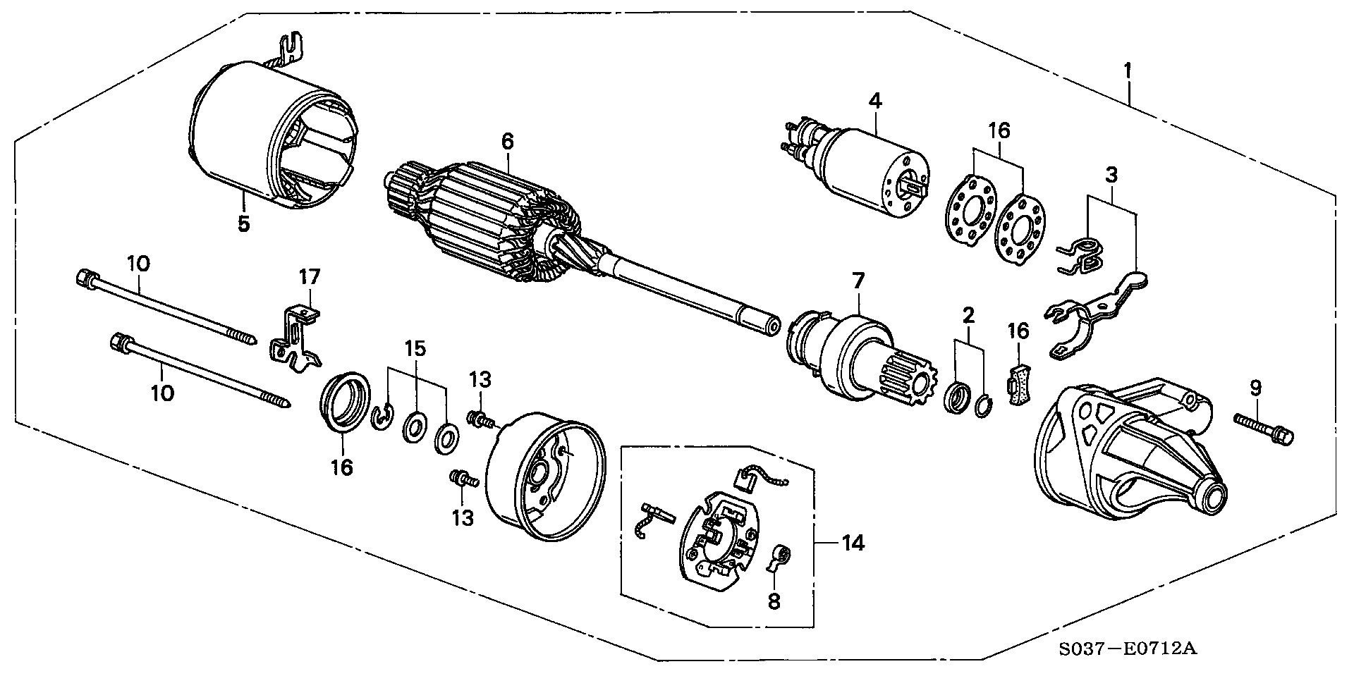 Honda 31200P06L03 - Starteris www.autospares.lv