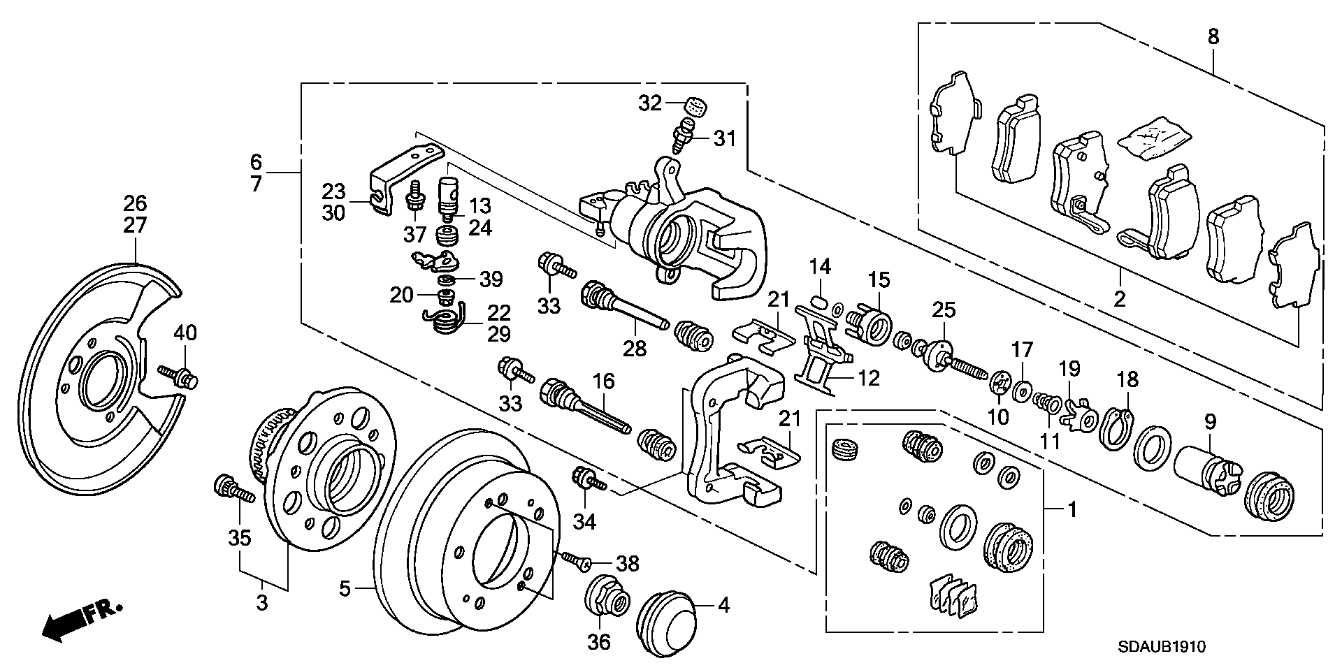 Honda 90113-S5H-005 - Riteņa stiprināšanas skrūve www.autospares.lv