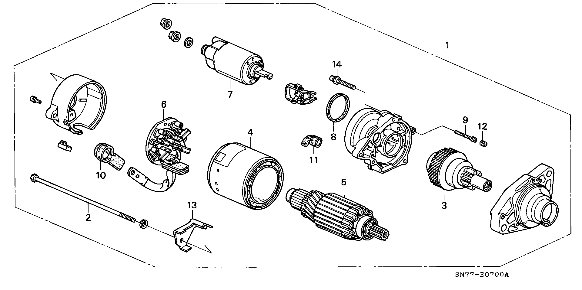 Honda 31 200-P45-G11 - Starteris autospares.lv