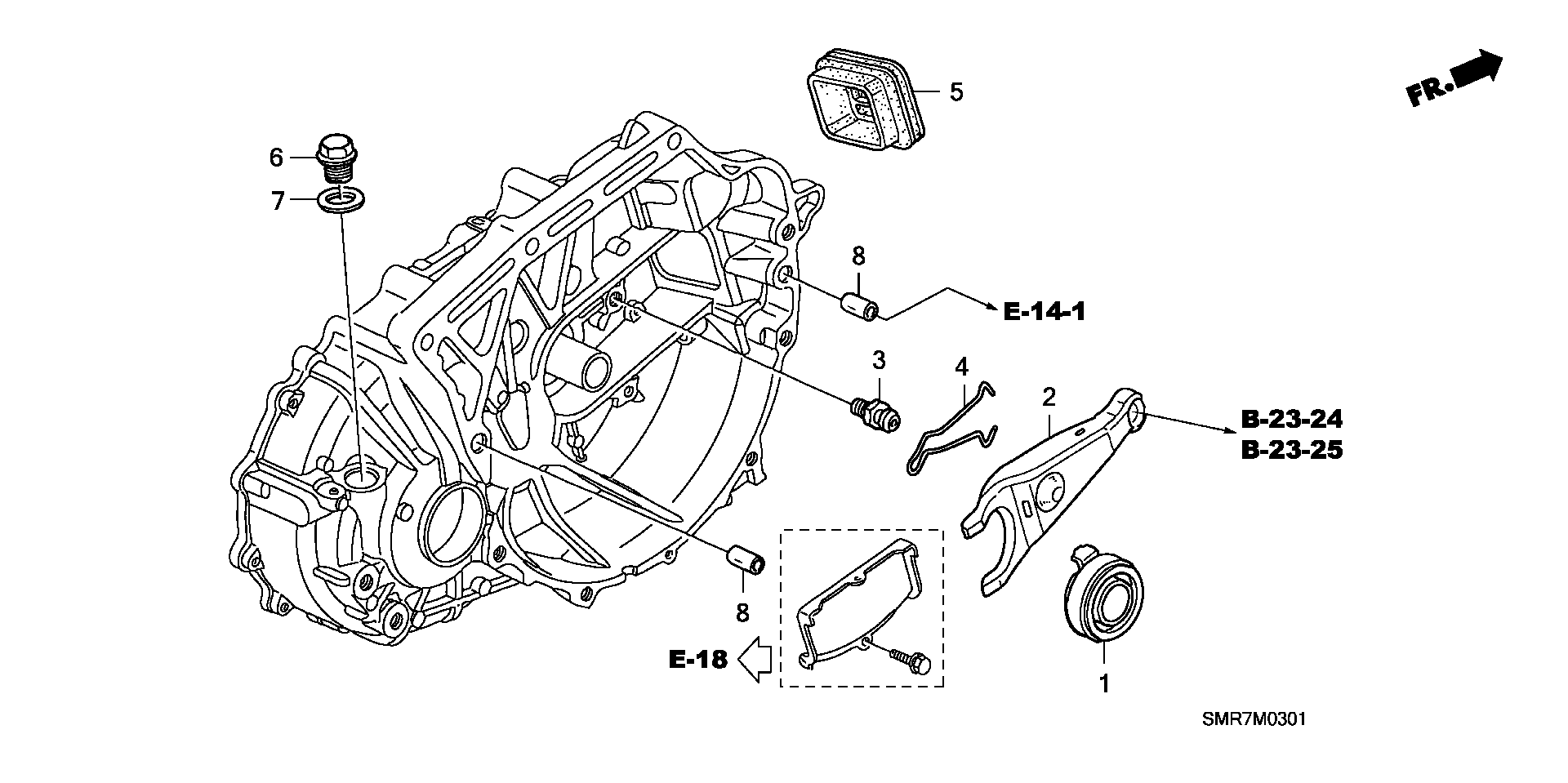 HONDA (DONGFENG) 22810RPN003 - Sajūga komplekts autospares.lv