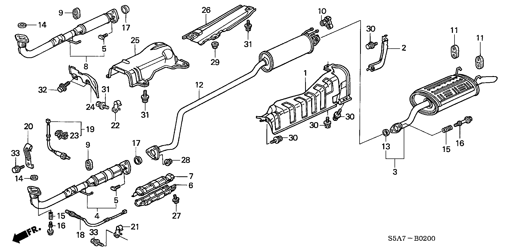 HONDA Motorcycles 36531 PLD 003 - Lambda zonde autospares.lv