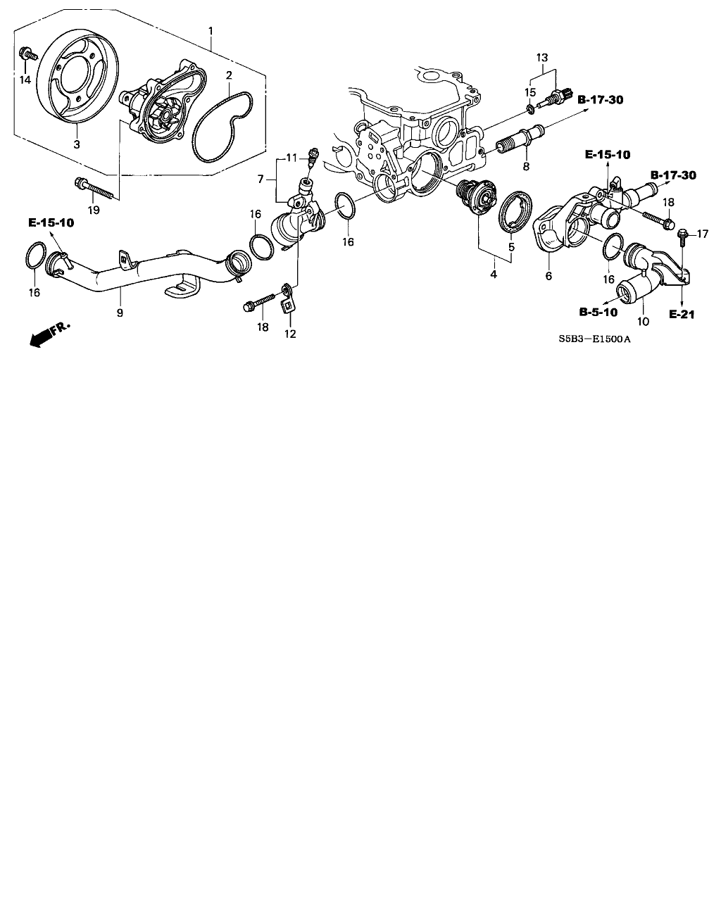 Honda 91314-634-000 - Blīve, Ieplūdes kolektors autospares.lv