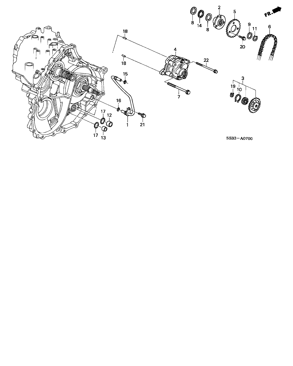 Honda 91327-P4V-003 - Blīve, Eļļas sūknis www.autospares.lv