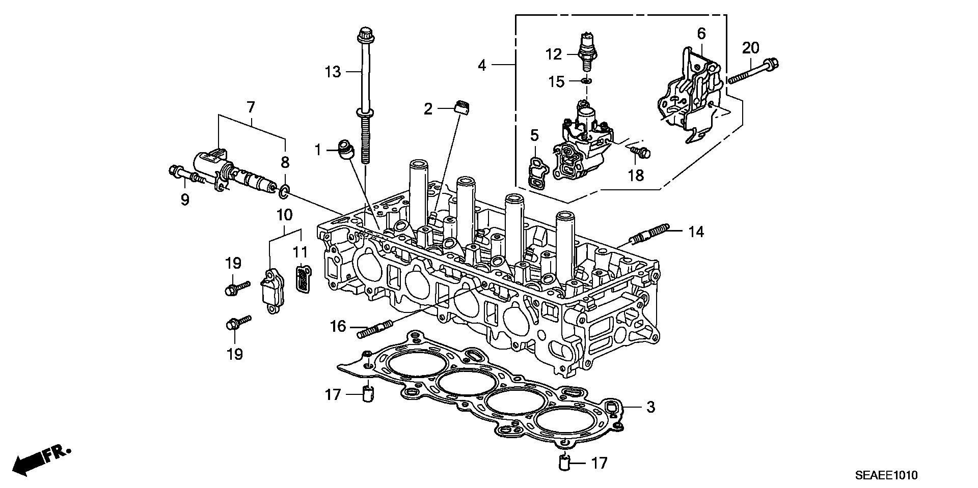 Honda 15815-RAA-A02 - Blīve, Eļļas sietveida filtrs www.autospares.lv