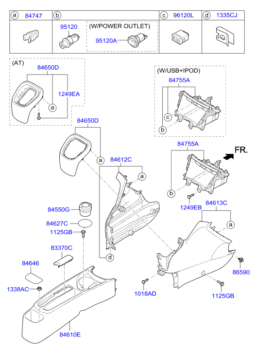 Hyundai 1338506001 - Болт, система выпуска www.autospares.lv