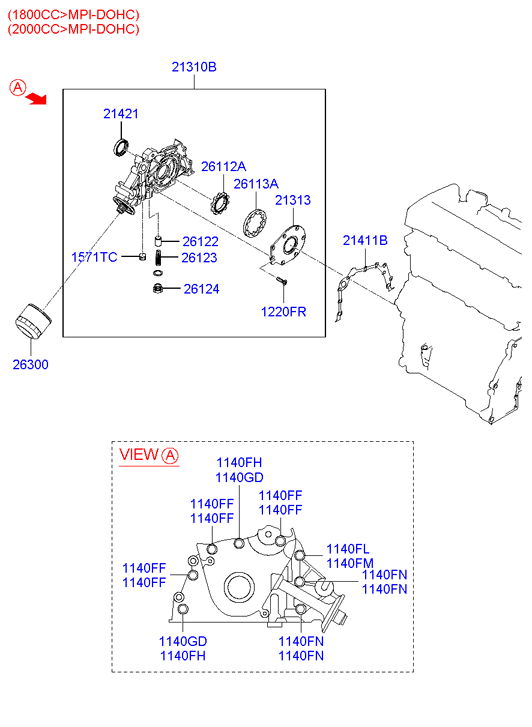 Asia Motors 26300-35502 - Eļļas filtrs www.autospares.lv