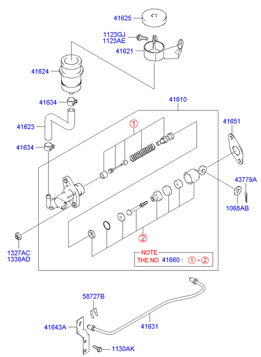 Hyundai 1338508007K - Nut - flange autospares.lv