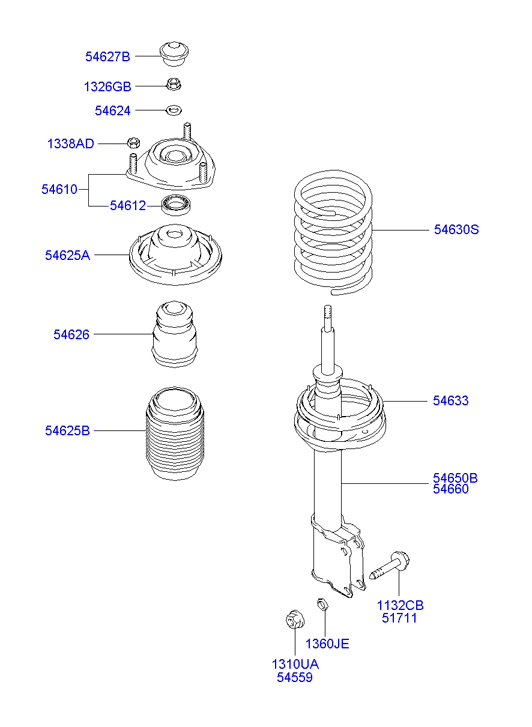 Buessing 5466025700 - Amortizators autospares.lv