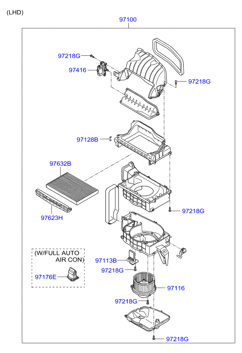 TOYOTA 97133-2L000 - Dryer, air conditioning www.autospares.lv