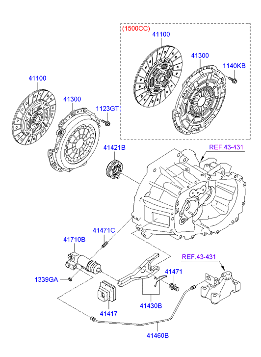 KIA 41100-23031 - Sajūga disks autospares.lv