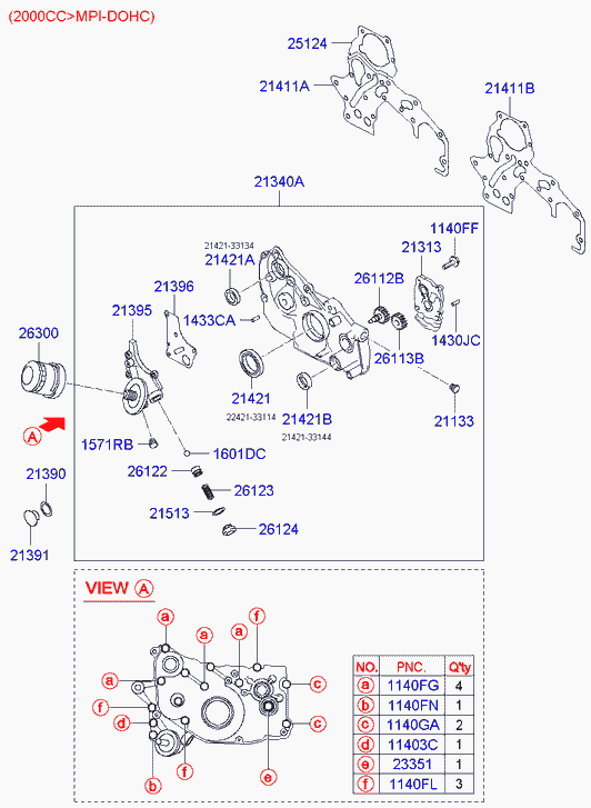 KIA 2630035501 - Eļļas filtrs autospares.lv