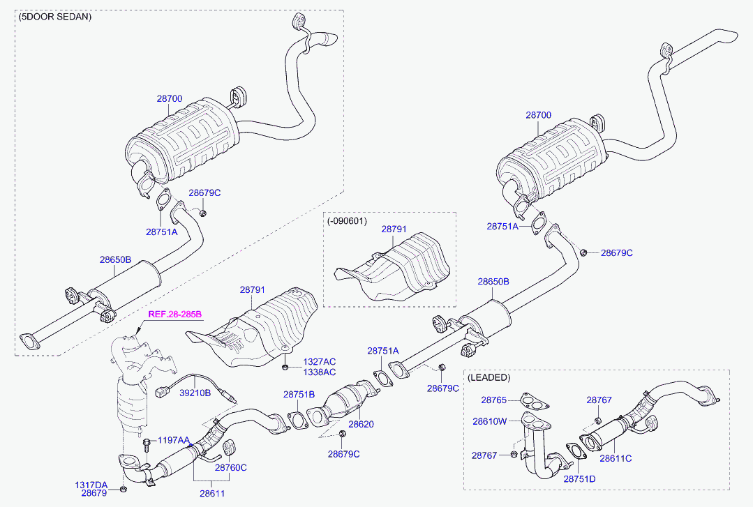 Hyundai 39210-23950 - Lambda Sensor www.autospares.lv