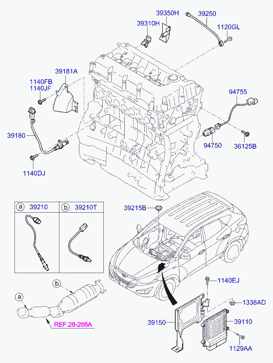 KIA 392102G600 - Lambda zonde www.autospares.lv