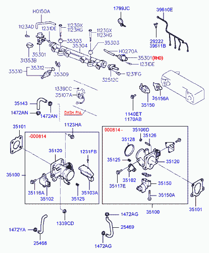 Hyundai 3530102550 - Degvielas spiediena regulators www.autospares.lv