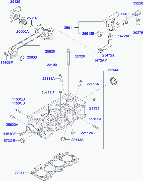 Daihatsu 25500-02500 - Termostats, Dzesēšanas šķidrums autospares.lv