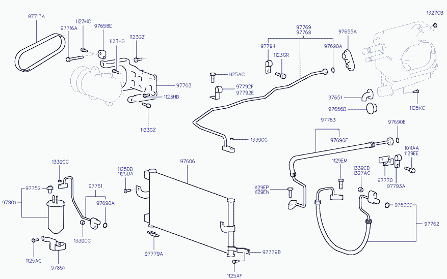 Hyundai 9769022000 - Blīve, Ieplūdes kolektors autospares.lv