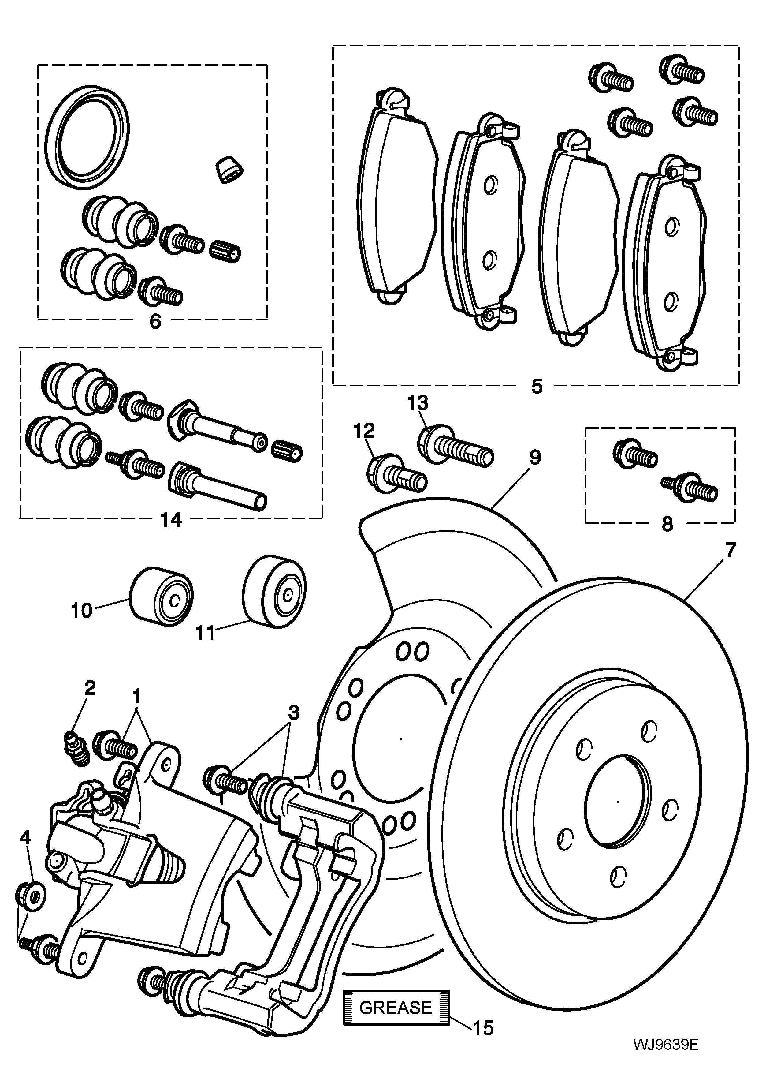 Jaguar C2S38060 - Brake Caliper www.autospares.lv