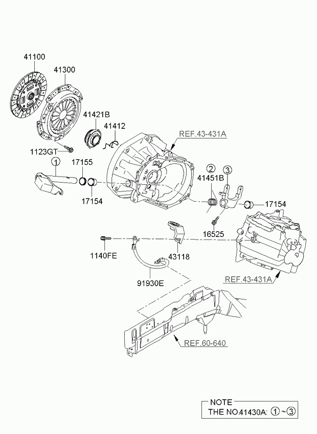 KIA 41421-02000 - Izspiedējgultnis www.autospares.lv