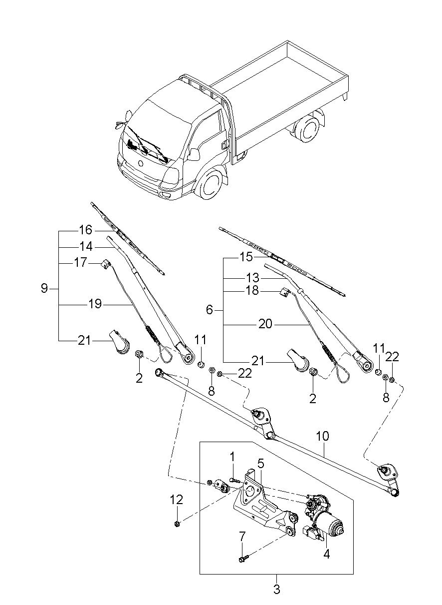 Hyundai 983504E000 - Stikla tīrītāja slotiņa autospares.lv