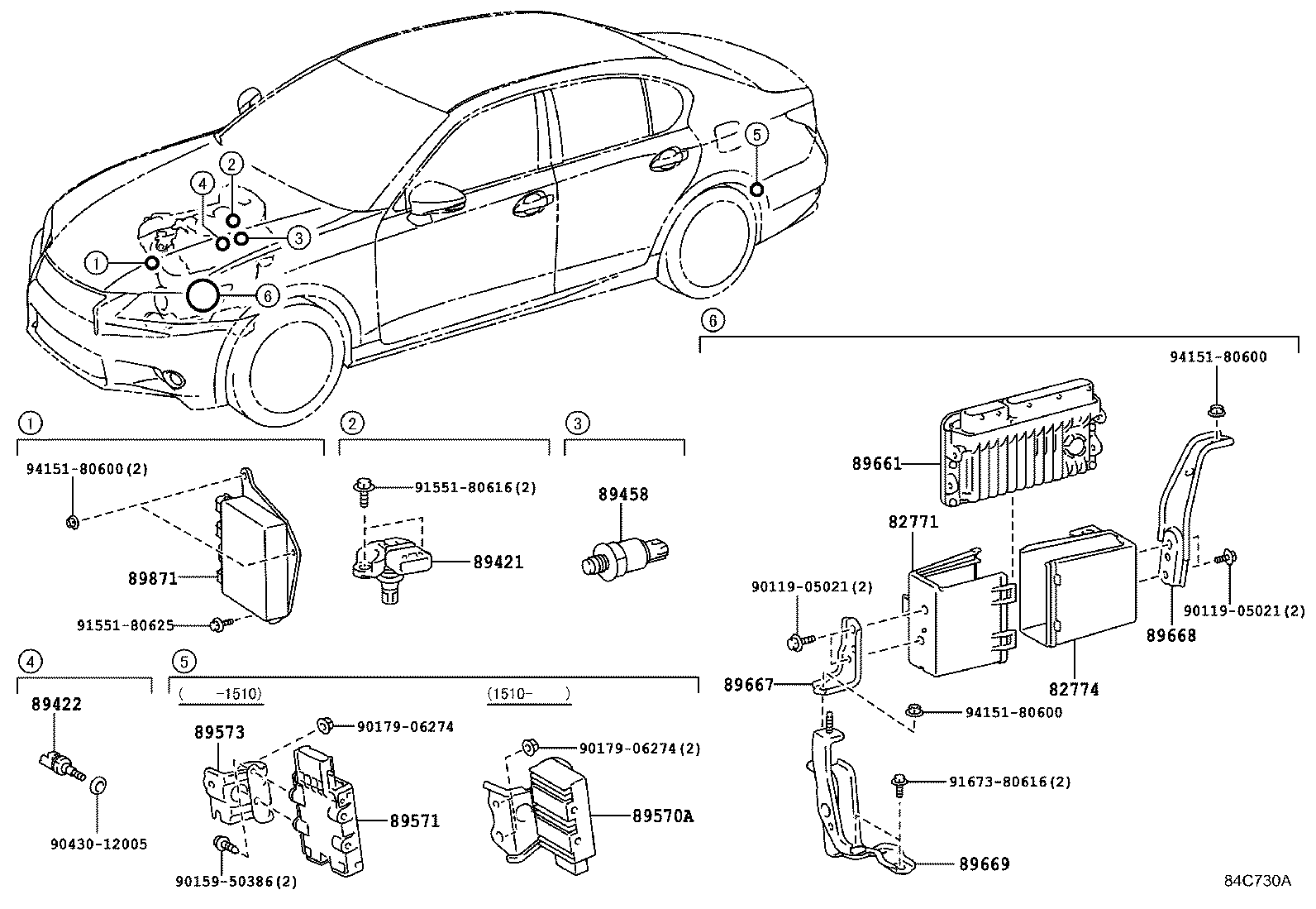 Subaru 89422 33030 - Devējs, Dzesēšanas šķidruma temperatūra autospares.lv