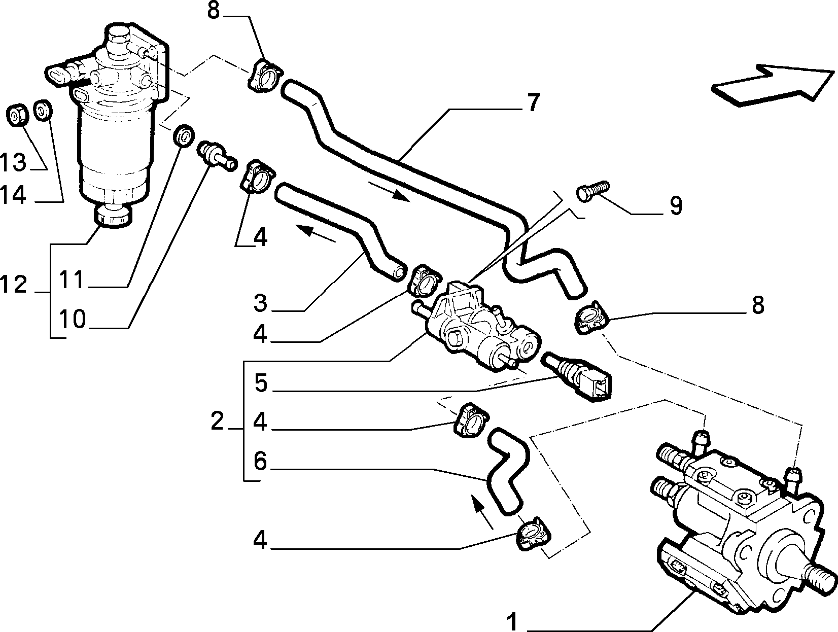 FIAT 46472179 - Sensor, coolant temperature www.autospares.lv