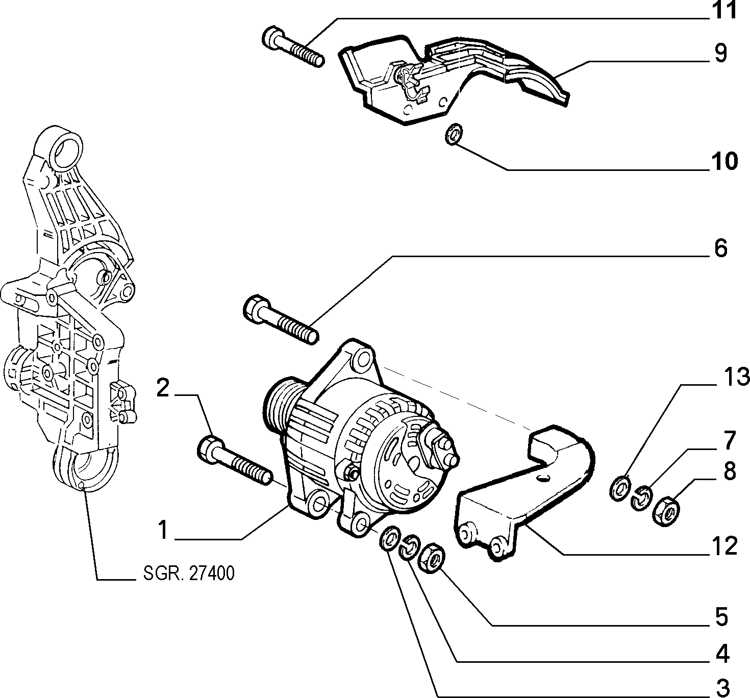 FERRARI 467 6583 6 - Ģenerators autospares.lv