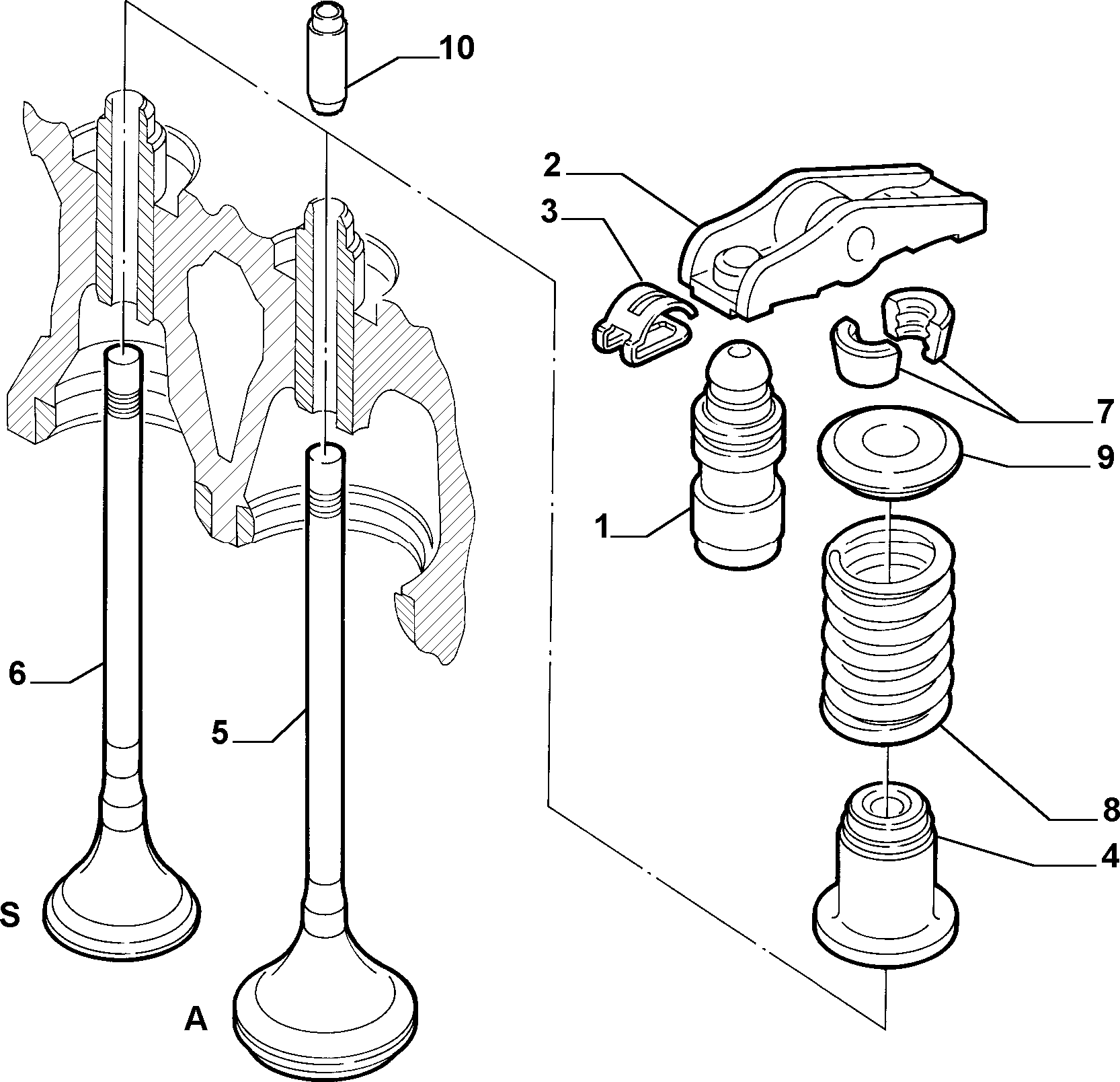 FIAT 9638075480 - Bīdītājs autospares.lv