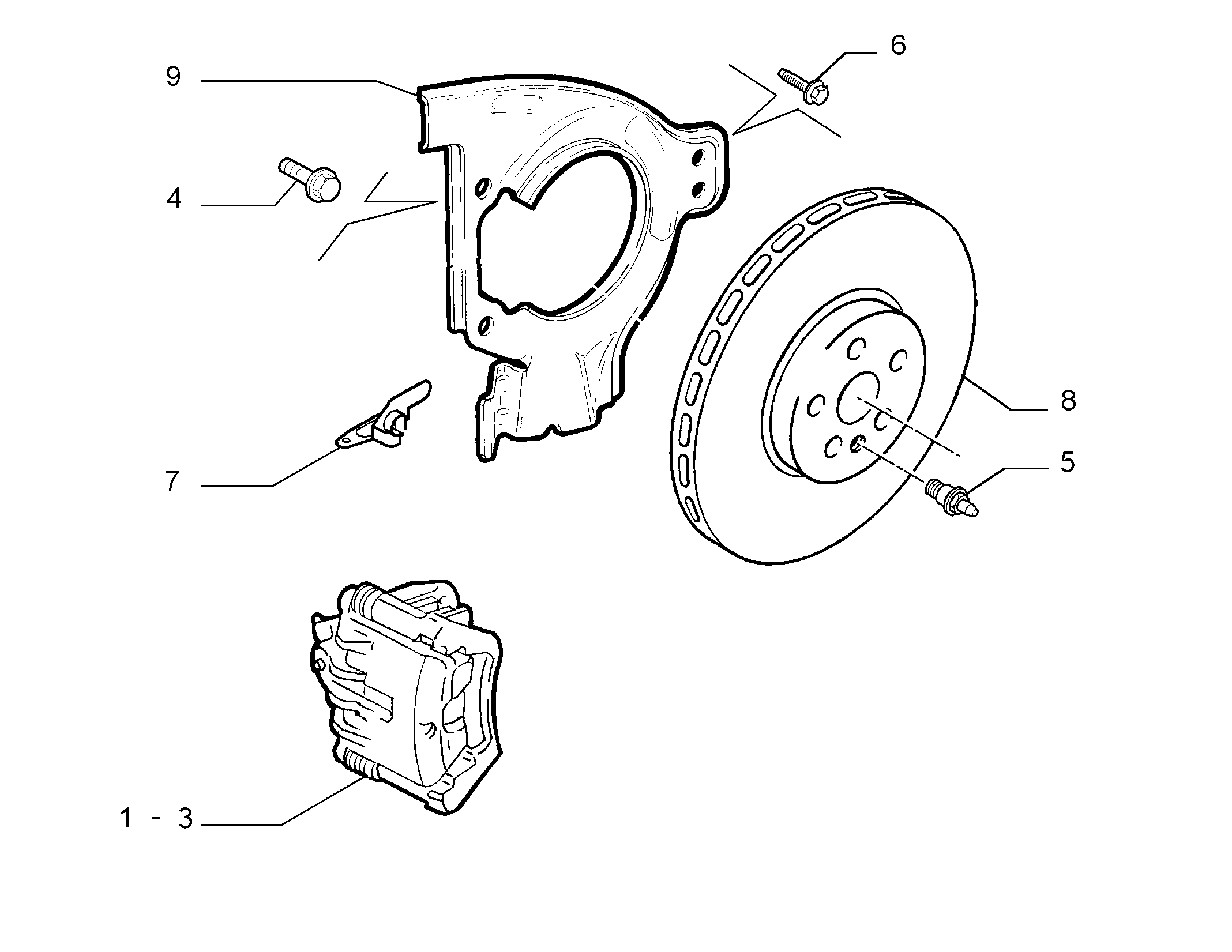 FIAT 1325772080 - Bremžu diski autospares.lv