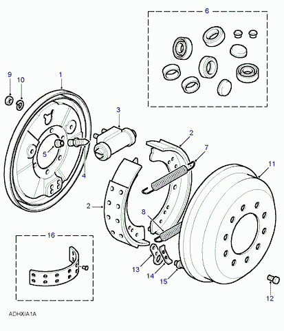 Rover RTC 3626 - Riteņa bremžu cilindrs www.autospares.lv