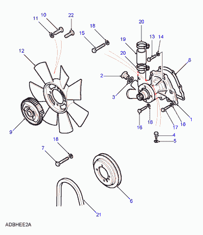 Austin ERC6504 - Ķīļsiksna autospares.lv