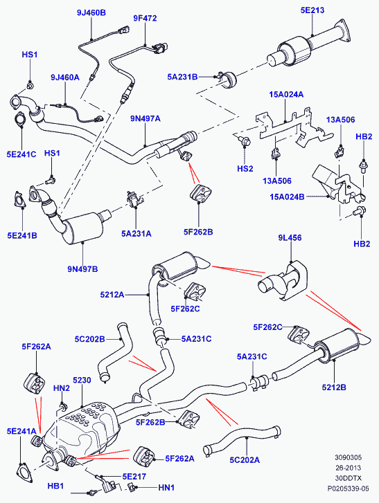 Rover DBP7104 - Bukse, Stabilizators www.autospares.lv