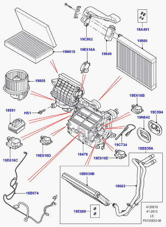 ROV/TRI/JAG/AUS/MG JEZ500020 - Siltummainis, Salona apsilde www.autospares.lv