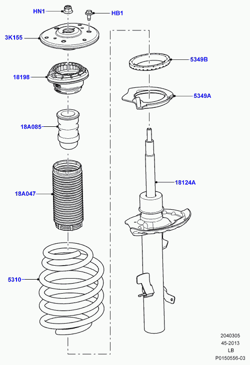 Rover LR018785 - Insulator - Shock Absorber autospares.lv