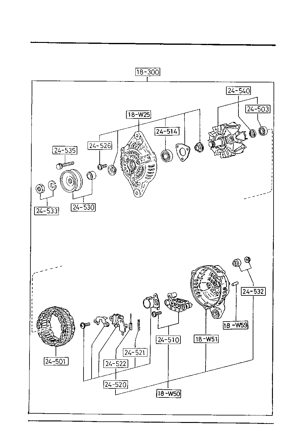 KIA F8B1-18-300B - Ģenerators autospares.lv