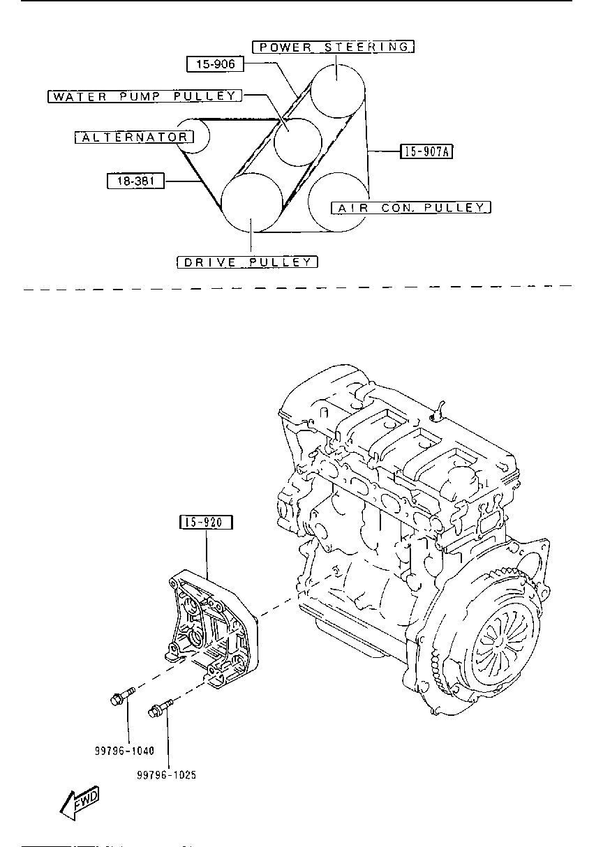 Opel FS05-15-907 - Ķīļrievu siksna autospares.lv