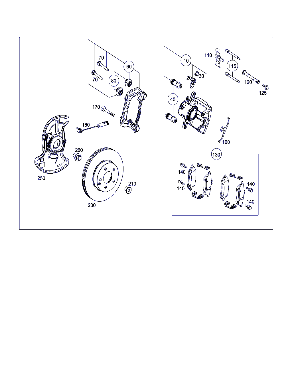 Beijing Benz (BBDC) A 006 420 28 20 - DISK BRAKE PAD autospares.lv