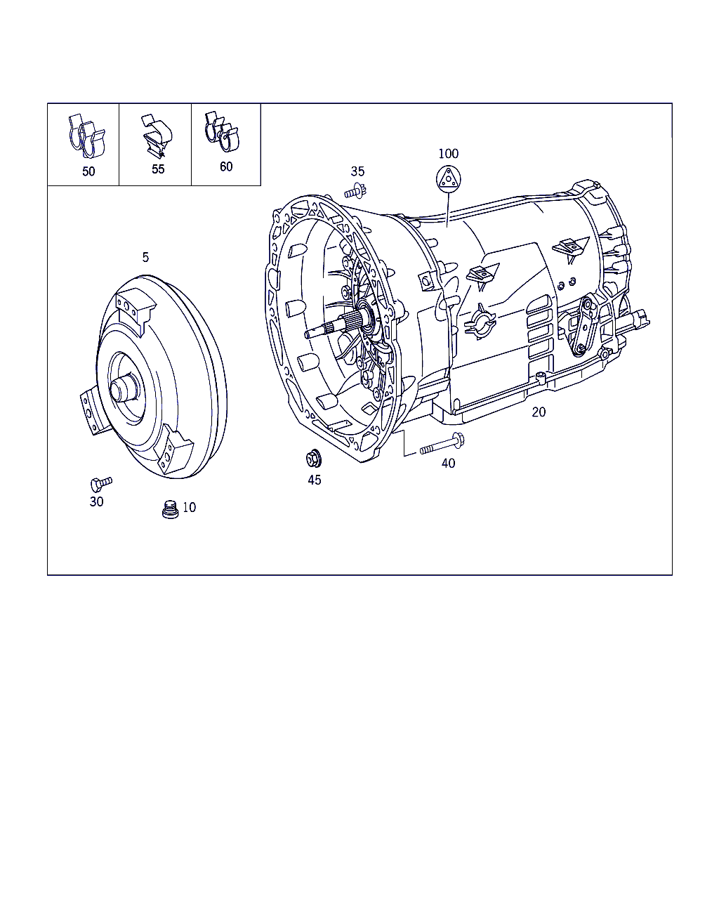 Mercedes-Benz A 209 250 06 02 - Griezes momenta pārveidotājs www.autospares.lv