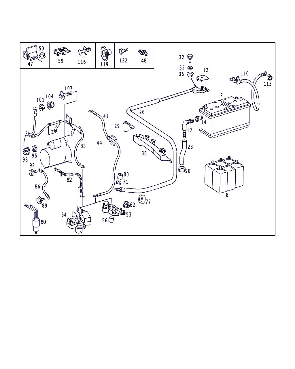 VW A 000 982 30 08 - STARTER BATTERY autospares.lv