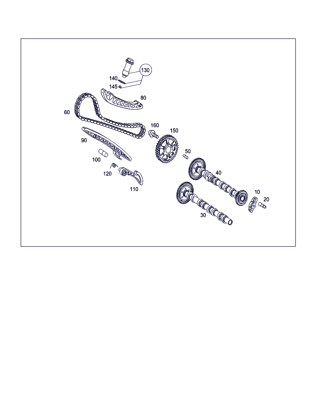 Mercedes-Benz A 640 180 00 71 - Guides, timing chain www.autospares.lv