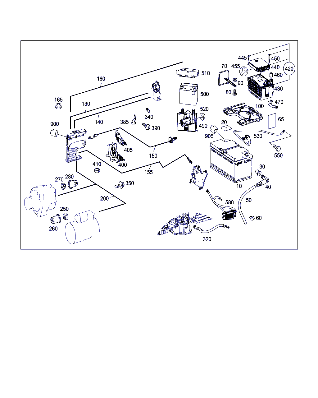 Mercedes-Benz A 000 982 93 08 - Startera akumulatoru baterija autospares.lv