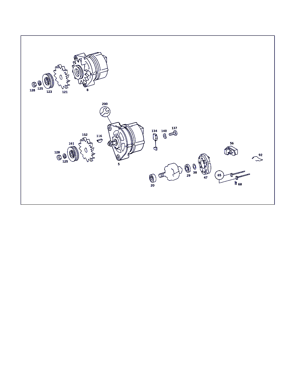 Evobus A 004 154 18 02 - Ģenerators autospares.lv